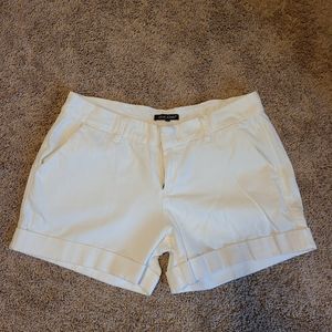 Dear John - Finnegan Cuffed White Shorts